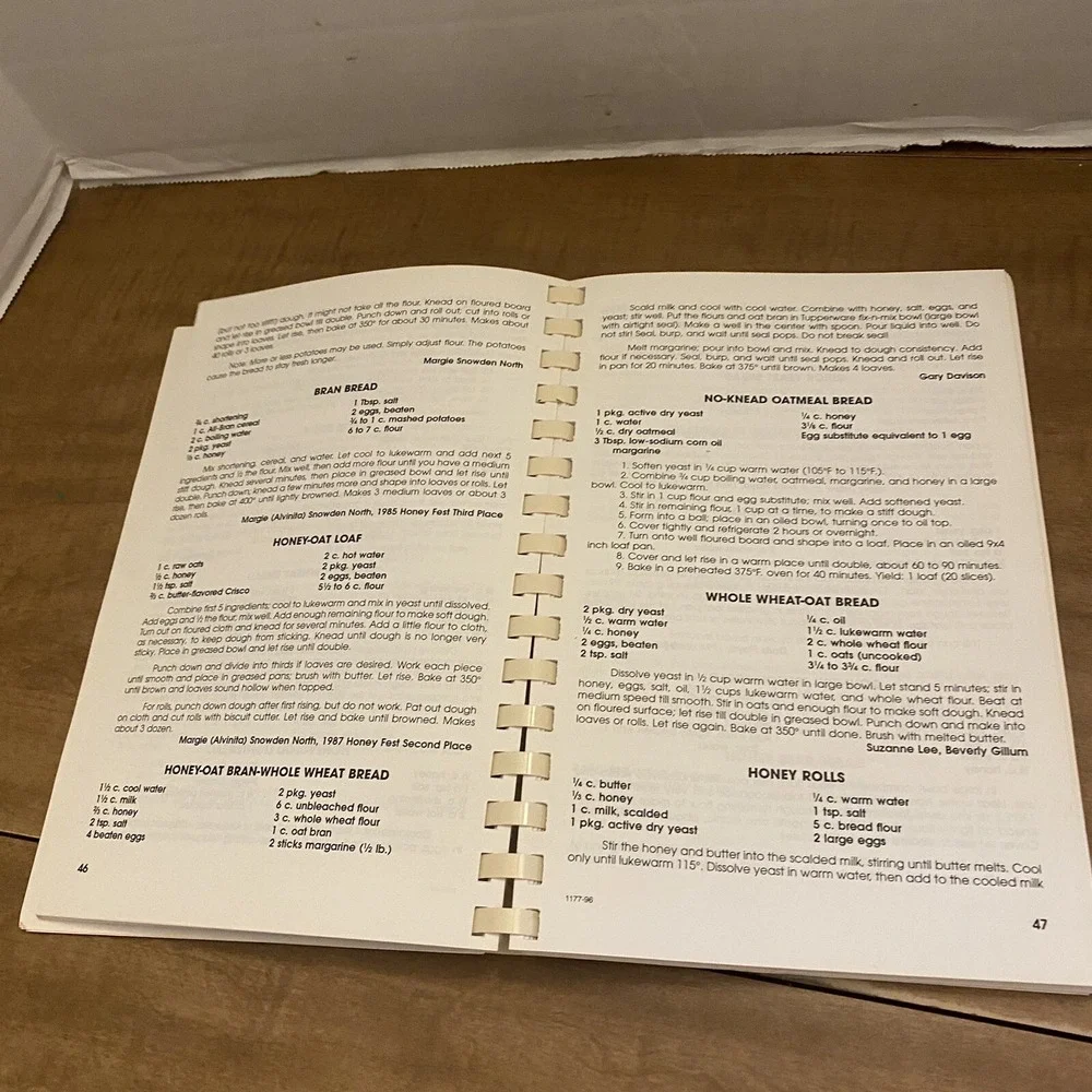 Handmade honey cookbook